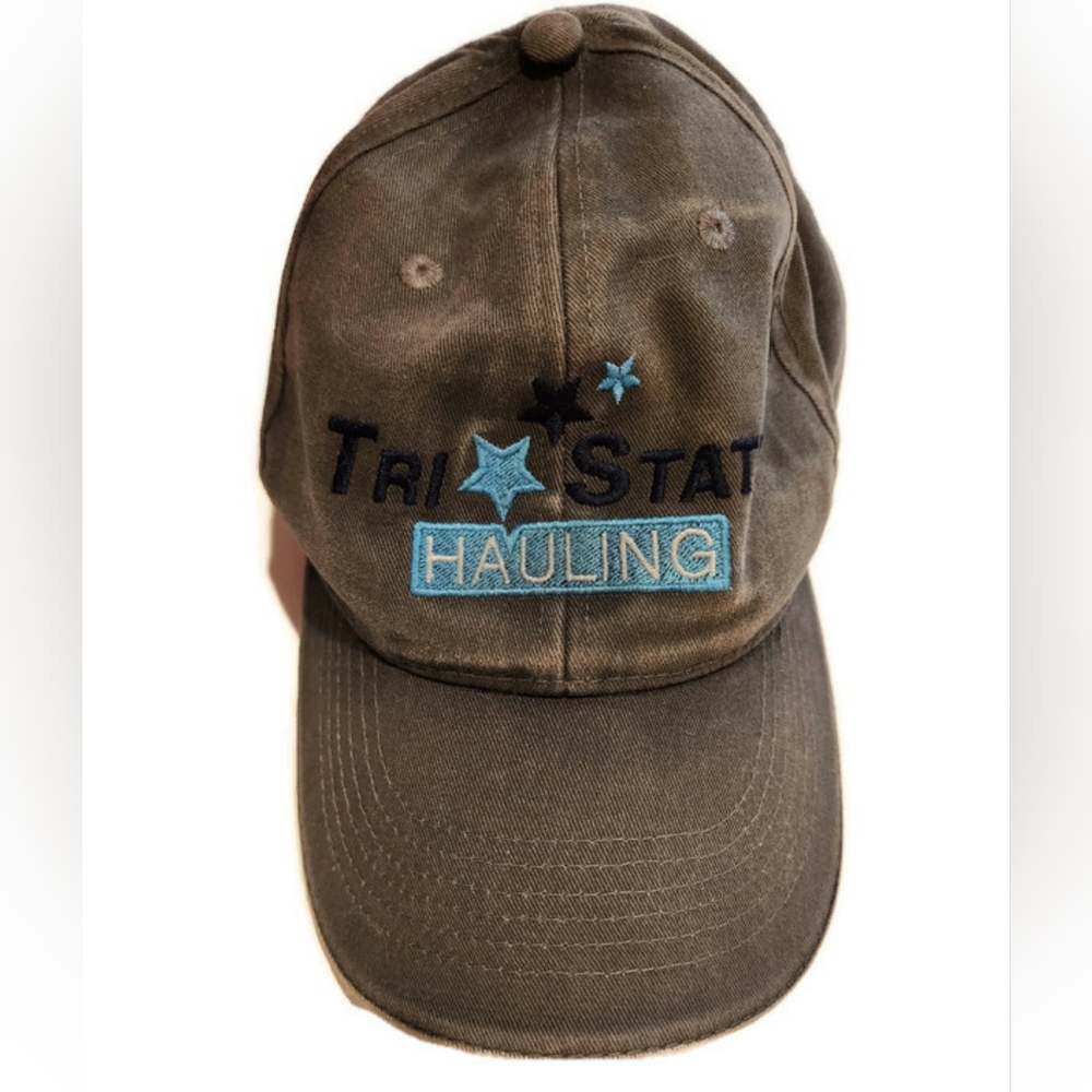 Tri State Hauling Baseball Cap by Beechfield Originals in Charcoal